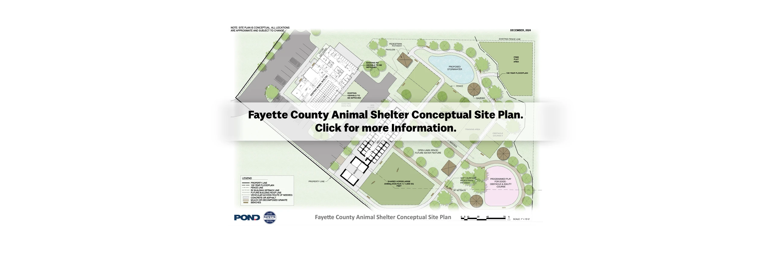 Fayette County Animal Shelter Conceptual Site Plan