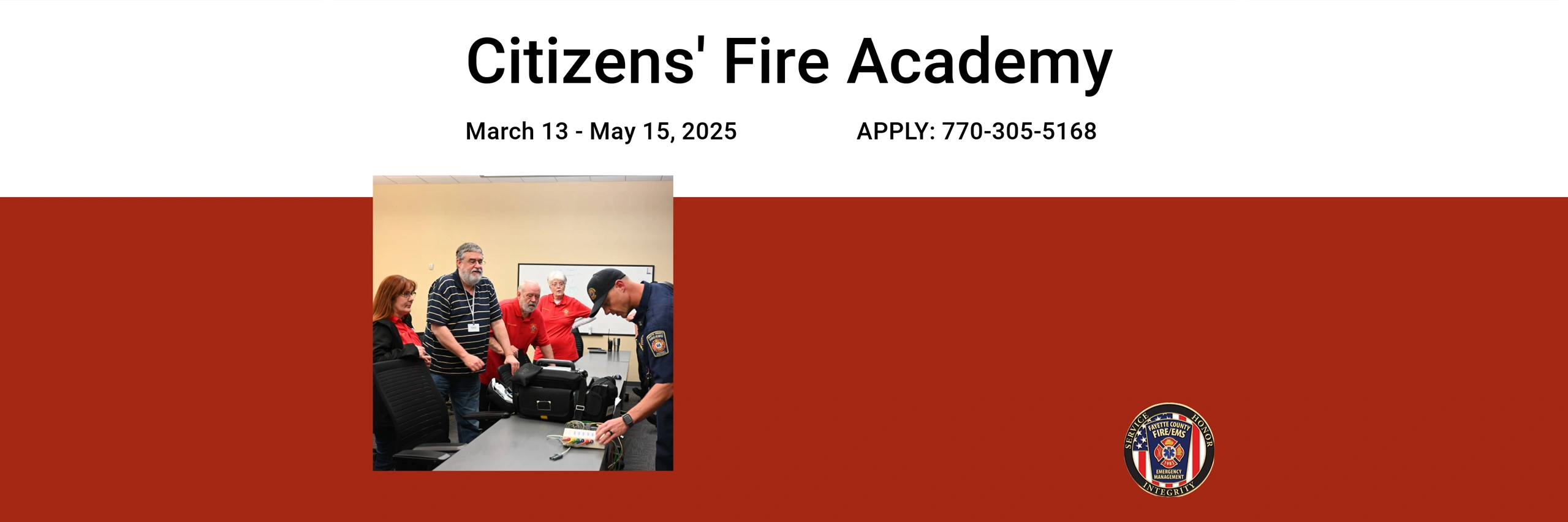 Citizen Fire Academy