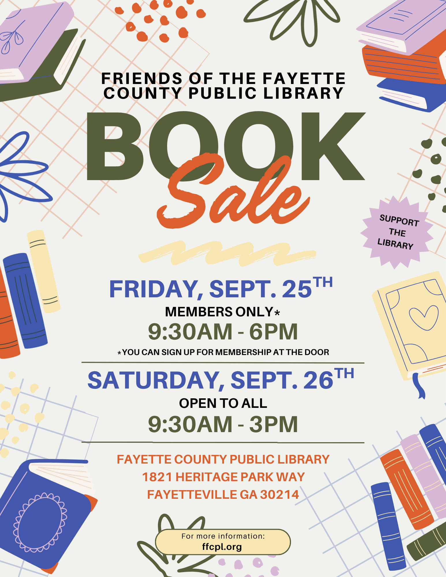 Fall 2026 Friends Sale Information