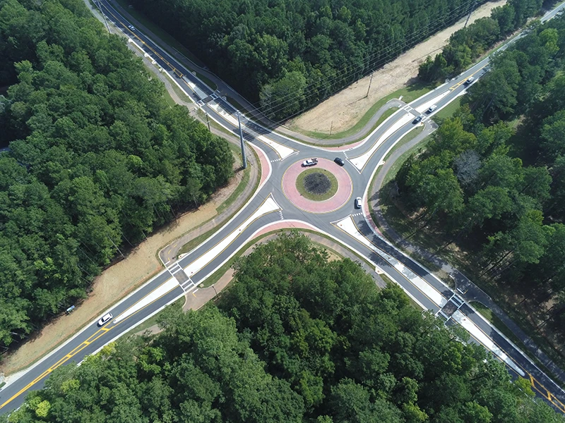 Redwine Road Roundabout