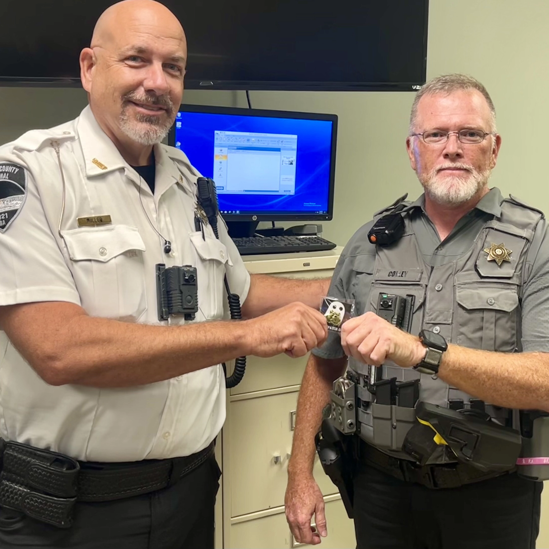 Deputy Marshal David Colley has recently earned his Marine Patrol Qualification uniform device