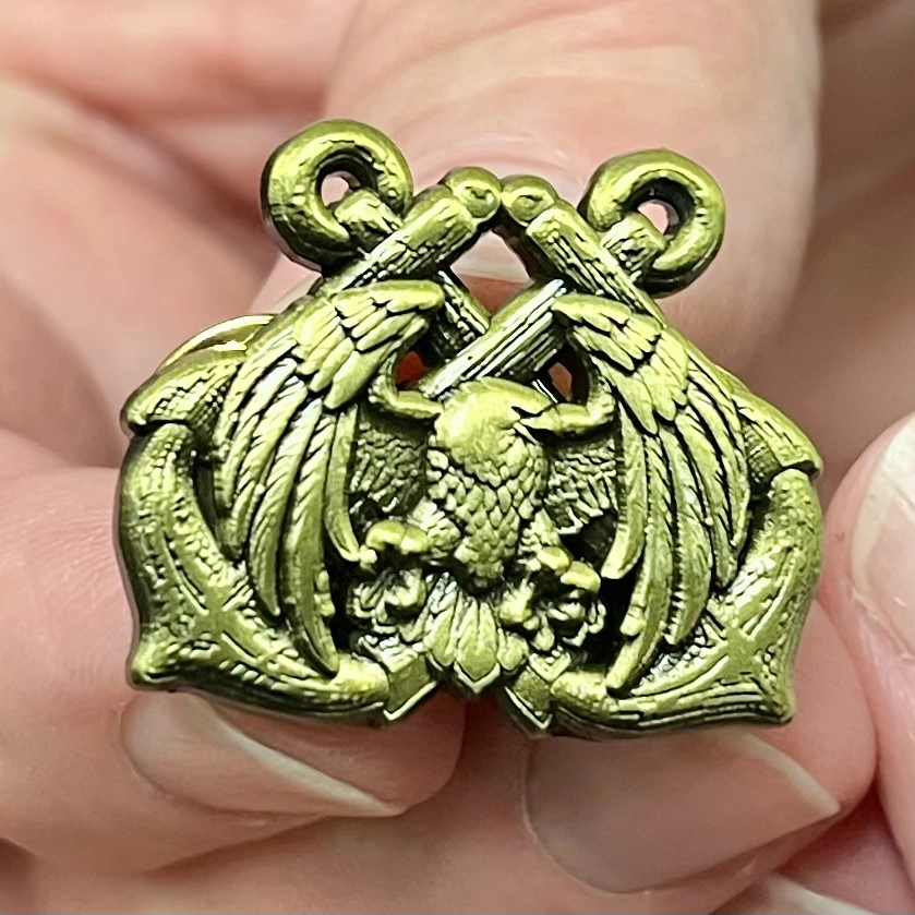 Marine Patrol Qualification uniform device closeup