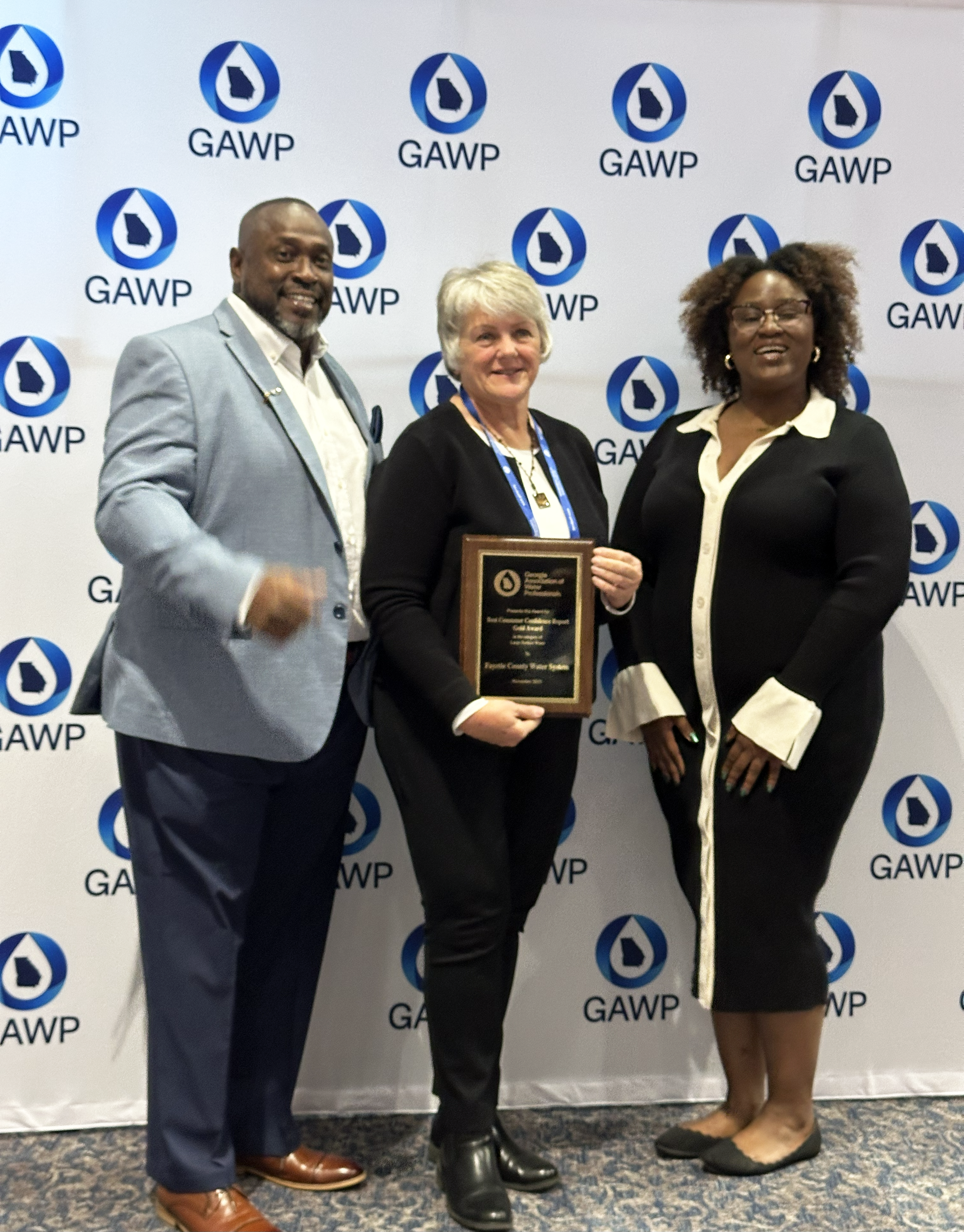 FAYETTE COUNTY WATER SYSTEM EARNS PRESTIGIOUS GOLD AWARD