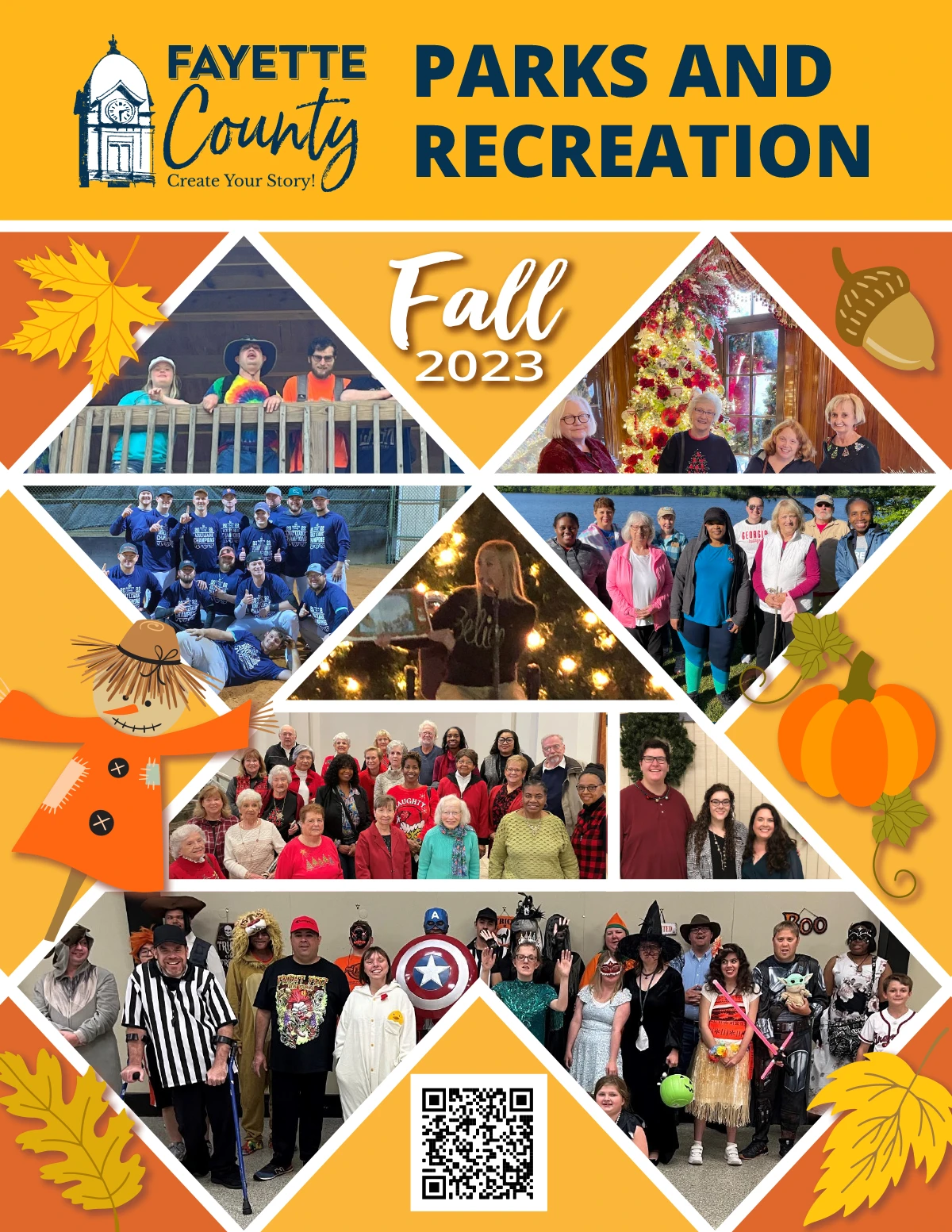 Fayette County Parks and Recreation Fall 2023  Brochure