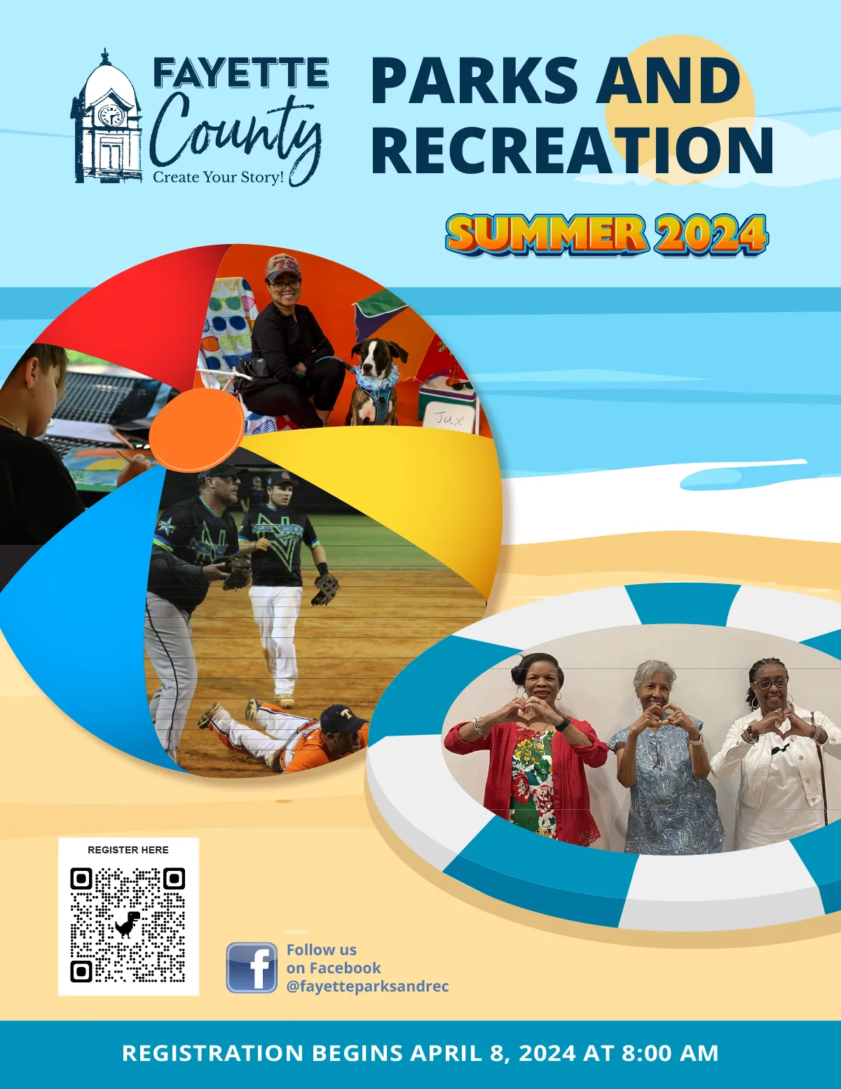 Fayette County Parks and Recreation Summer 2024  Brochure
