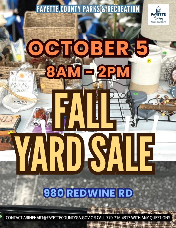 Fall Yard Sale Flyer