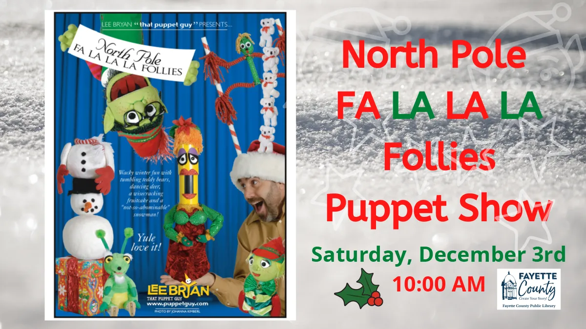 North Pole Follies Puppet Show Flyer