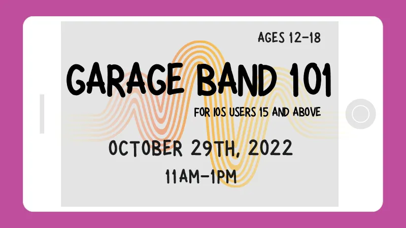 Garage Band 101 Flyer
