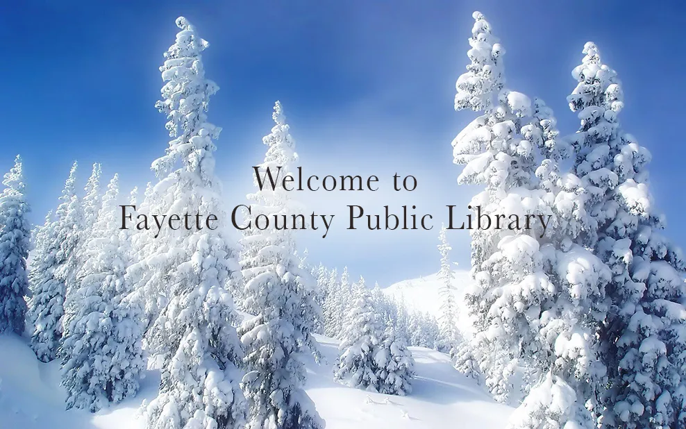 Welcome to the Fayette County Public Library