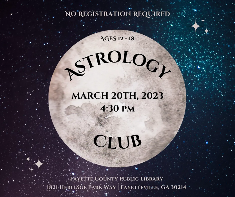 Astrology Club Flyer