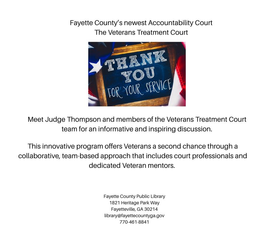 Veteran's Treatment Court